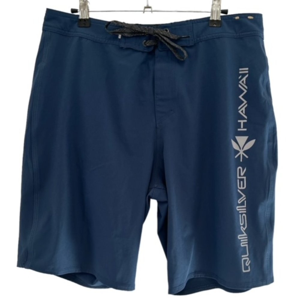 Men's Quicksilver Highline Hawaii Board Shorts Like NEW Size 30 Navy